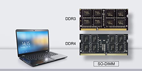 TEAMGROUP Elite DDR4 16GB Single 2666MHz PC4-21300 CL19 SODIMM 260-Pin Laptop Memory Module Ram - TED416G2666C19-S01