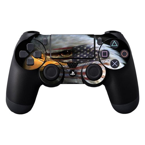 MightySkins Skin Compatible with Sony PS4 Controller - Eagle Eye | Protective, Durable, and Unique Vinyl Decal wrap Cover | Easy to Apply, Remove,