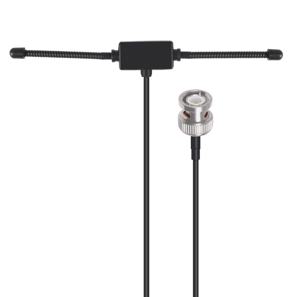 ACEIRMC VHF UHF Car Truck Police Scanner Adhesive Mount Antenna, Compatible with Uniden Bearcat Whistler Radio Scanner, BNC Male Connector, 3m Cable