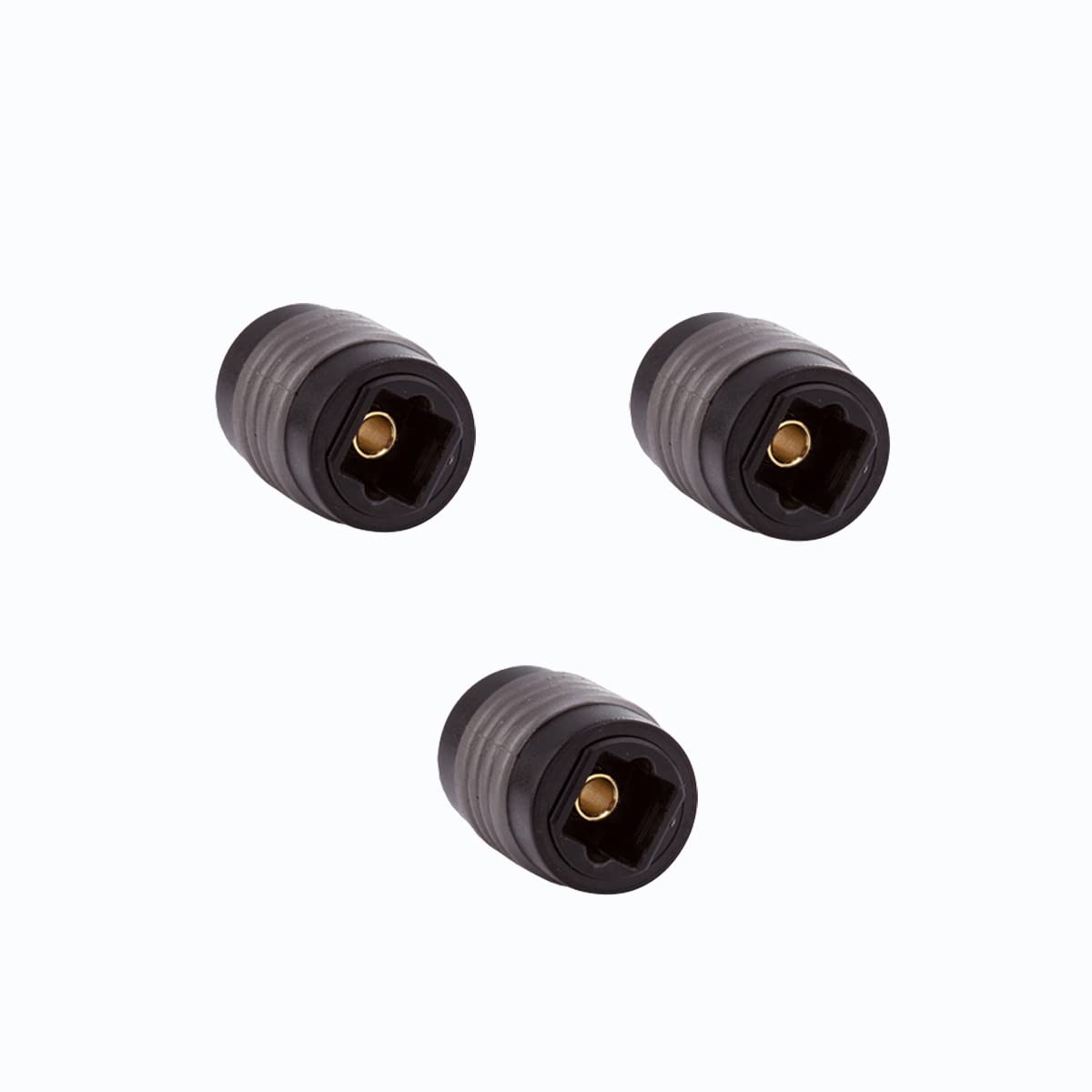 rgzhihuifz Fiber Optic Cable Extender Female to Female Optical Toslink Digital Audio Extension Adapter