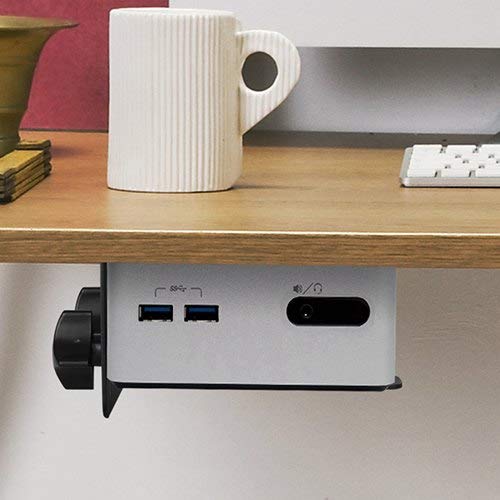 Mount Plus MP-CPB-1 Thin Client | Mac mini | Intel NUC | Game Console | VESA Mount to Save Space by Mounting Thin Client PC to Back of Monitor, Small