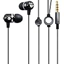 Wired Earphones Hi-Fi Sound Headphones for REVVL 5G, 4, Plus - Handsfree Mic Headset Metal Earbuds in-Ear Earpieces Microphone Compatible…