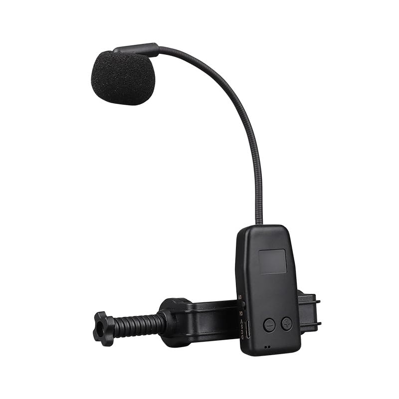 MICVISTA Professional Wireless Violin Microphone, Violin Pickup Clip-on Instrument Microphone, Designed for Violinists and Musicians, Suitable for