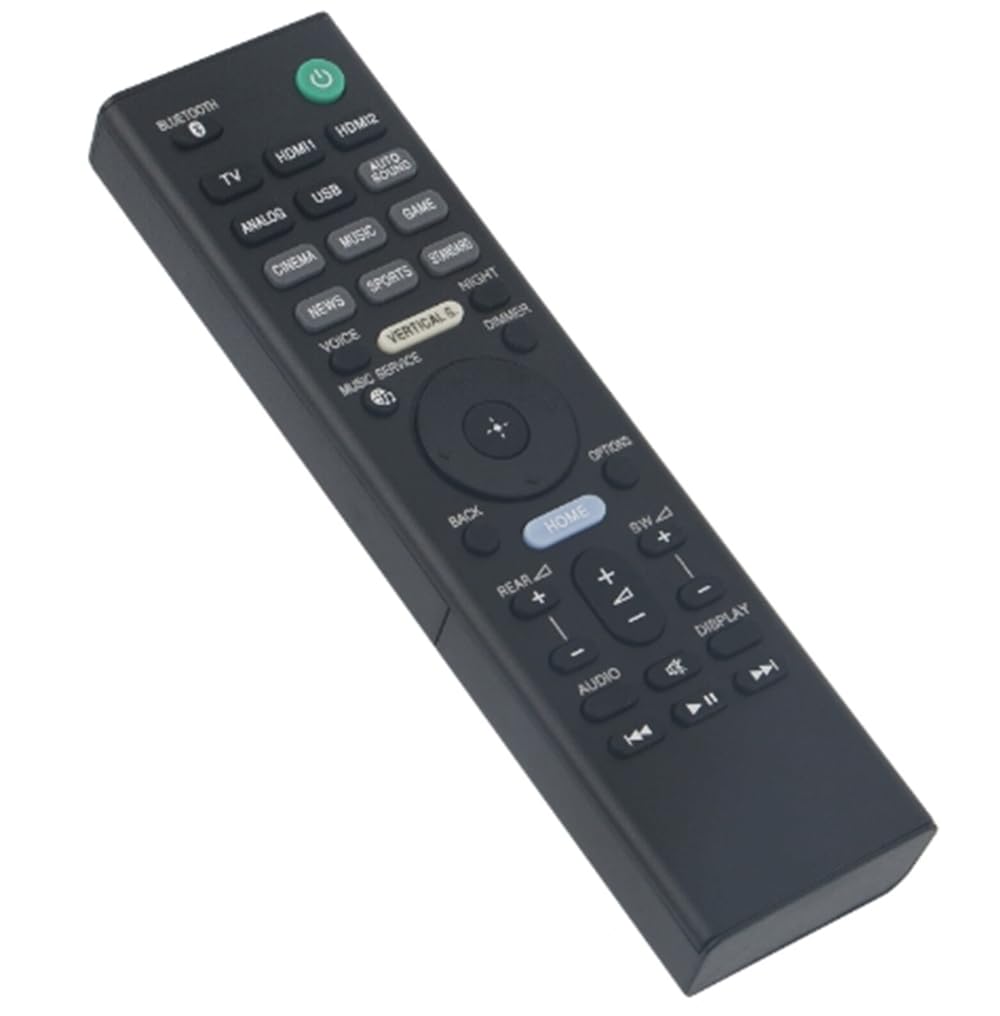 RMT-AH400U Remote Control Replace Compatible with Sony Speaker System HT-Z9F SA-Z9F SA-WZF9