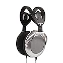 Koss UR40 Collapsible Over-Ear Headphones, Lightweight, Retro Style, Silver and Black