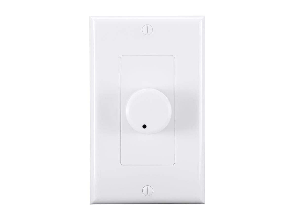 Monoprice 100W Rotary Impedance Matching Speaker Volume Control with Color Kit, Connect Multiple Speaker Pairs to a Single Power Amplifier or Receiver