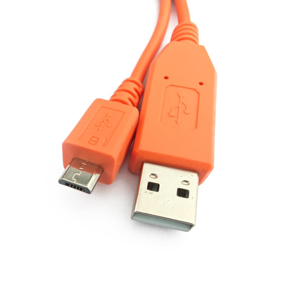 Sinforcon FTDI USB to Micro USB Console Cable for Aruba AP203 AP303 AP505 AP515 A535 AP555 Orange CBL SERU JY728 JY728A