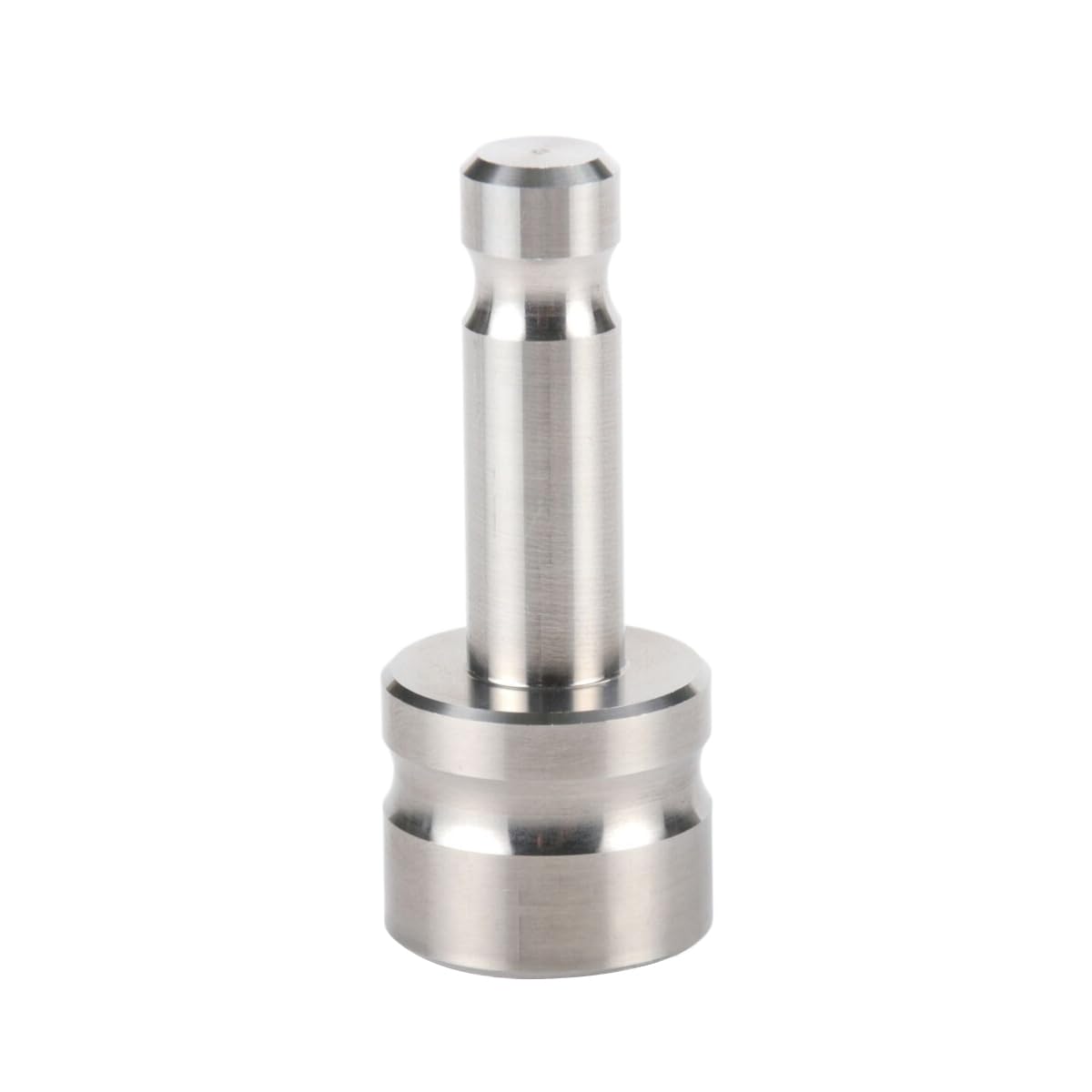 Mountlaser Swiss-Style Prism Pole Adapter Stainless Steel? Adapter for Surveying Poles GPS Poles Tripod