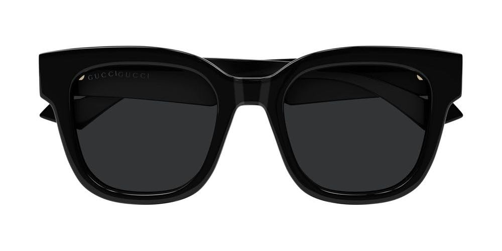 Gucci Women's Oversized Square Sunglasses, Shiny Black, One Size