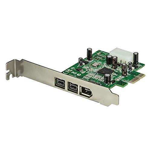 StarTech 3-Port 2b 1a 1394 PCI Express FireWire Card Adapter (PEX1394B3)