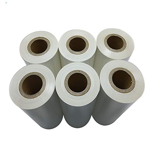 CYTTR Thermal Transfer Ribbon - White Premium Resin Printer Ribbon - 1 Roll (4.33" x 984') 110mm*300m 1"Core Ink Out for Zebra Sato Datamax Tsc Tec