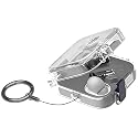Geiomoo TPU Cover for Nothing Ear (3) Case, Flexible Scratch Resistant Protective with Carabiner (Clear)