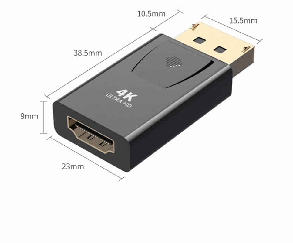 1080P Display Port to HDMI Male to Female Adapter Converter DisplayPort DP to HDMI