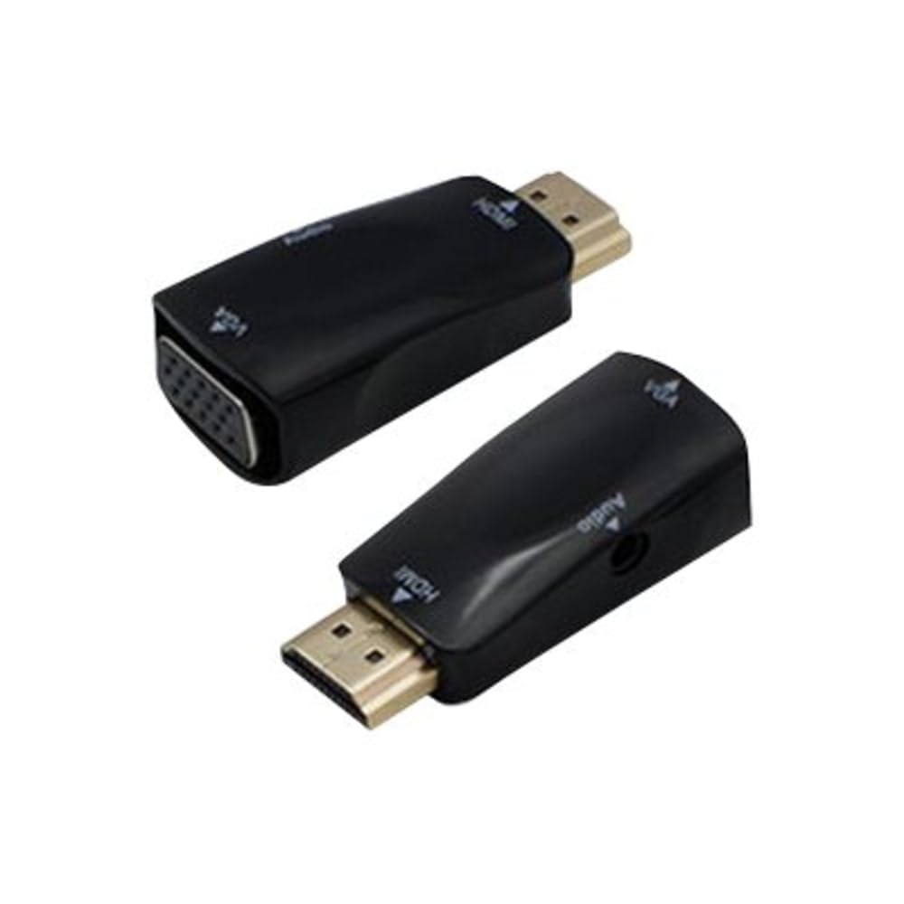 Addon-Networking HDMI2VGAADPT Active Video Converter, Black