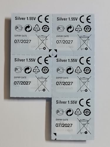 344 Watch battery - Strip of 5 Batteries