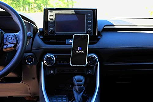 Course Motorsports DirectFit Magnetic Phone Mount and Car Phone Holder for Toyota RAV4 (2019-Present) - Magnetic Charging Head