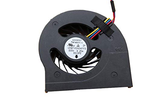 Z-one Fan Replacement for Lenovo Thinkpad X201 X201T X201S Series CPU Cooling Fan E233037 UDQFVEH24FFD 4-Wire 4-pin 5V