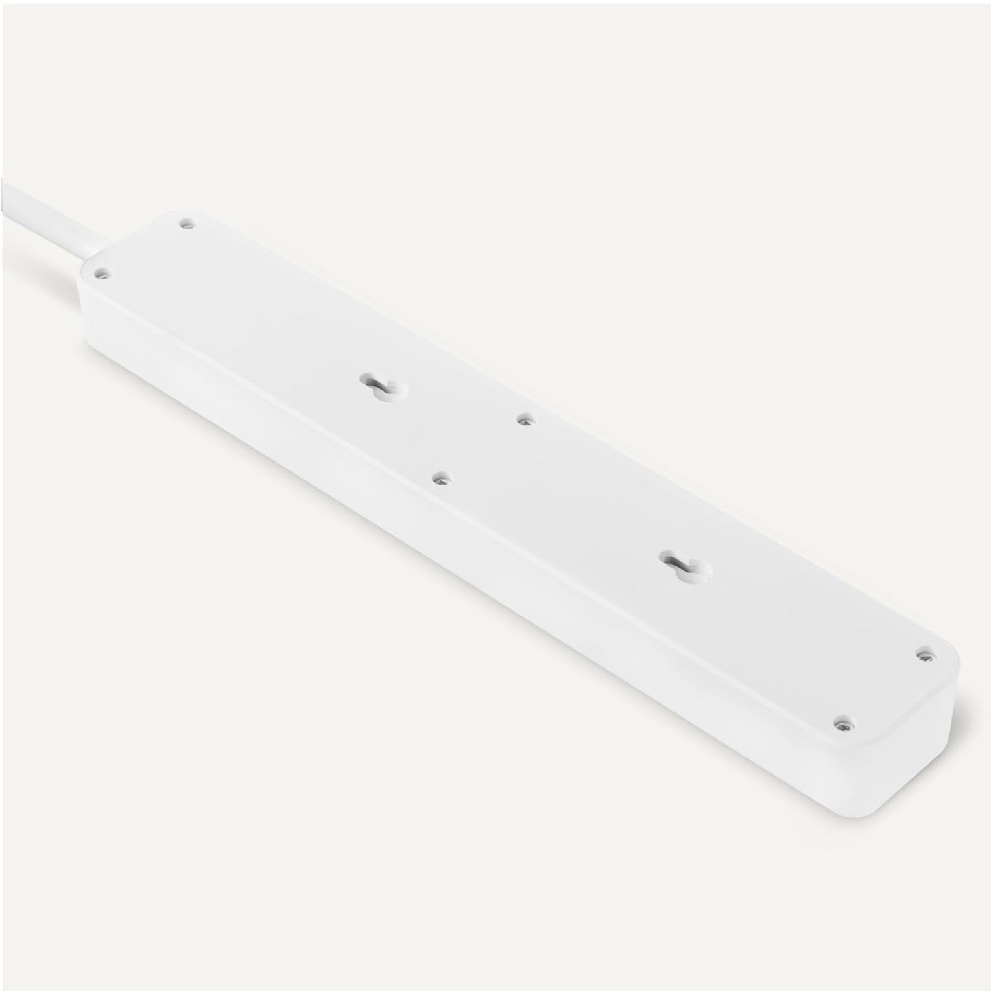Amazon Basics Surge Protector Power Strip, 6-Outlet, 790 Joules, 6ft Extension Cord, White