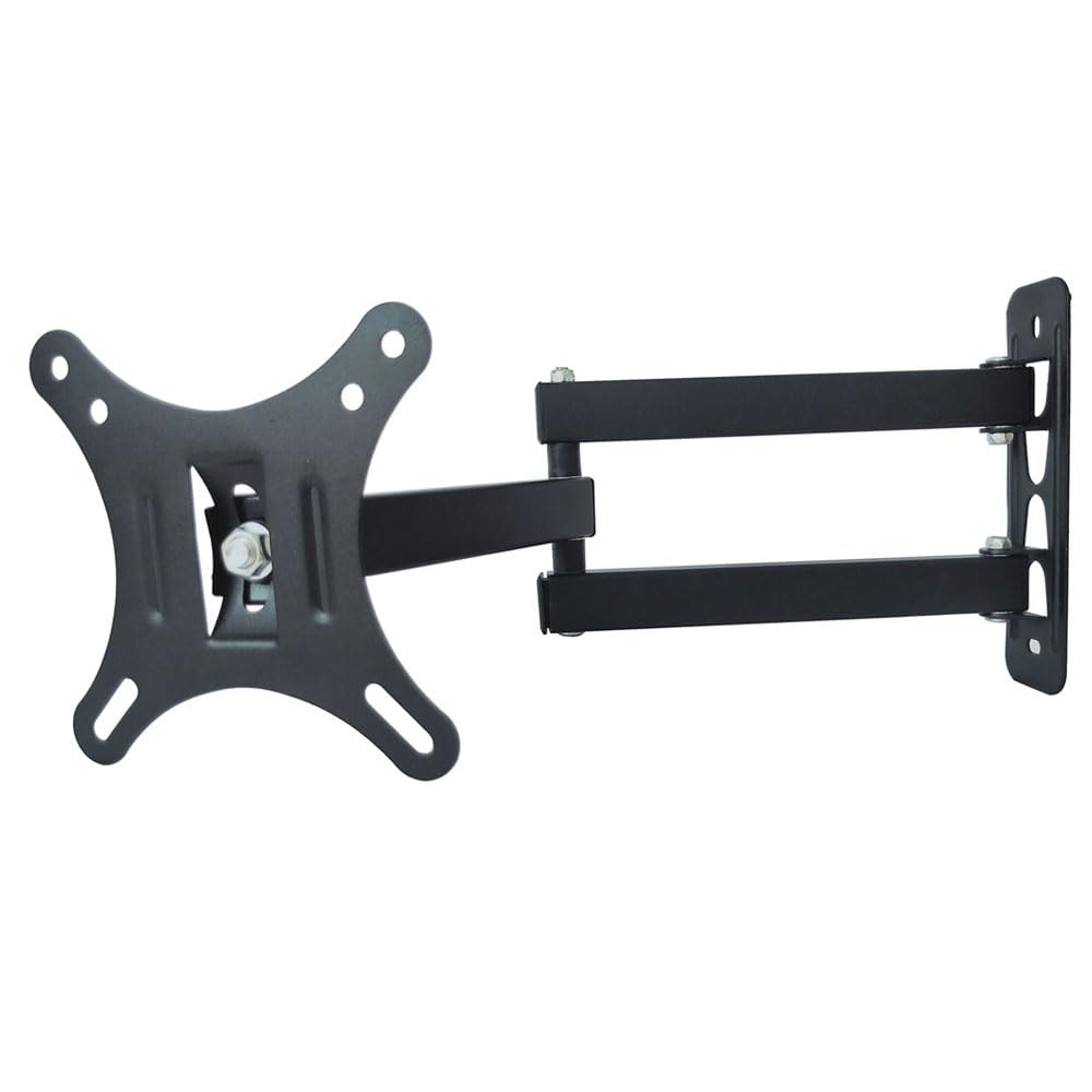 Tilt Swivel TV Wall Mount Articulating Extension Arm Bracket Fit for 13 to 27 inch LED LCD Flat Panel Screen TV and Computer Monitor
