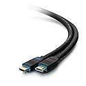 Legrand - C2G Ethernet Cable, 4k High Speed HDMI Cable, Black In Wall HDMI Cable, 60 hz HDMI Cable, 20 Foot HDMI Cable, 1 Count, C2G 50188