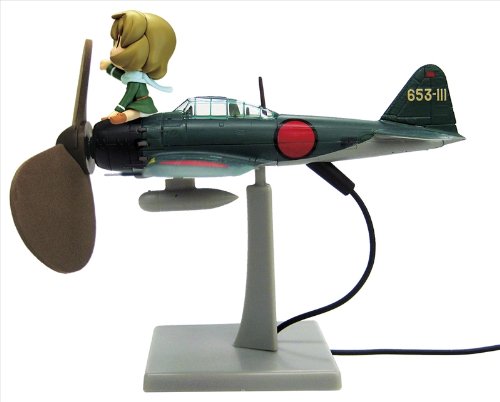 Fleet Collection - This Ship - Fifty-two Zero Fighter Type (Saitama Canteen Fairy Version) Usb-type Electric Table Fan