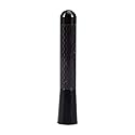 Keenso 80mm/120mm Black Carbon Fiber Screw Aluminum Car Short Radio Antenna Set Universal Aluminum Receiving Antenna Auto Accessories Antennas
