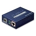GTP-805A 100/1000BASE-X to 10/100/1000BASE-T 802.3at PoE Media Converter (mini-GBIC, SFP)