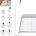 EYSAFT Baby Monitor Floor Stand Holder Mount Compactible for Nanit Pro & Flex Stand,Infant Optics DXR-8 Pro,VTech
