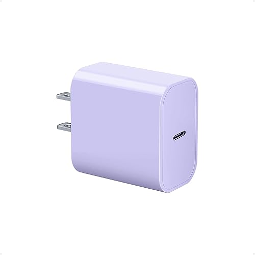 Fast USB-C Charger Block 20W for iPhone 17/16/15 Charger, Apple Watch/iWatch Series Ultra/11/10/9/8/7/6/SE/SE2/SE 3, Type-C PD Fast Charging USBC