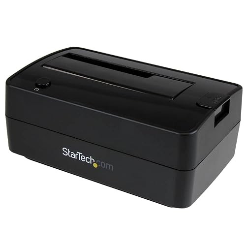 StarTech.com Single Bay USB 3.1 / eSATA to SATA Hard Drive Docking Station, USB 3.1 (10 Gbps) Hard Drive Dock, External 2.5/3.5" SATA III HDD/SSD
