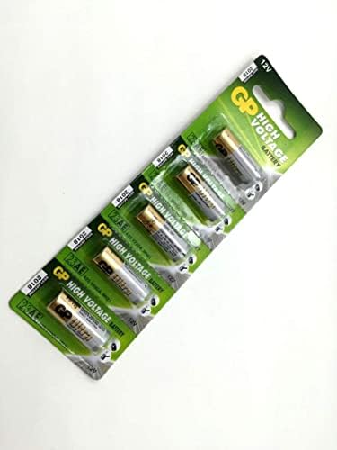 A23 12V Alkaline 23-A Replacement Battery 23AE GP - 5 Pack