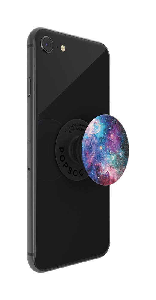 PopSockets Adhesive Phone Grip, Holder, Phone Stand, Blue - Blue Nebula