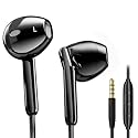 3.5MM Wired Earbuds with Microphone,Wired Headphone Stereo Bass Comfortable semi in ear sports headphones Call noise cancelling,High sound quality…