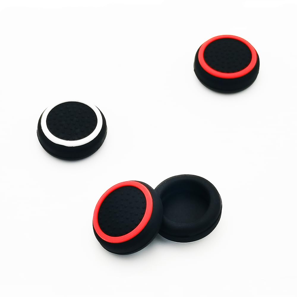 4pcs Thumb Grip Joystick Caps for ROG Ally Gaming Console, Silicone Thumbsticks Button Protector for ROG Ally