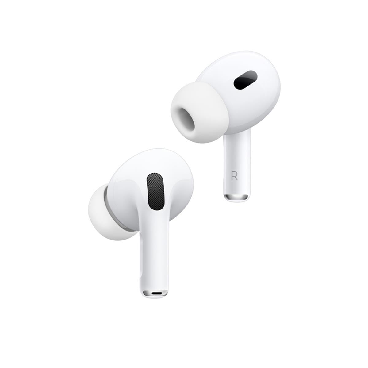 Apple AirPods Pro 2nd Generation with Wireless MagSafe Charging Case (USB-C) with Apple 1 Year Limited Warranty (Classic)