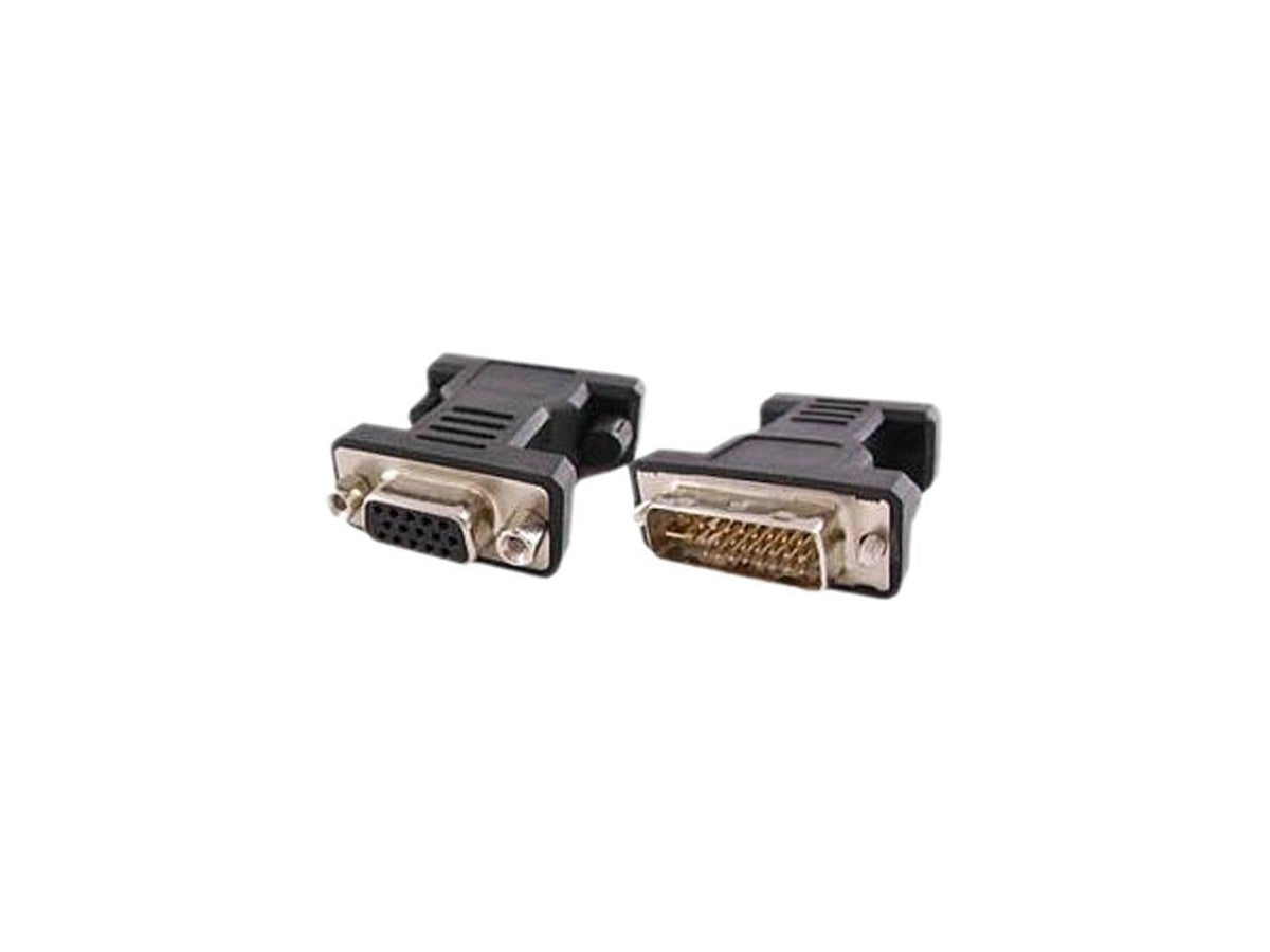 AddOn 5 Pack of Dvi-I (29 Pin) Male to Vga Female Black Adapter