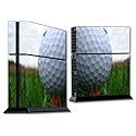 MightySkins Skin Compatible with Sony PS4 Console - Golf | Protective, Durable, and Unique Vinyl Decal wrap Cover | Easy to Apply, Remove, and Change