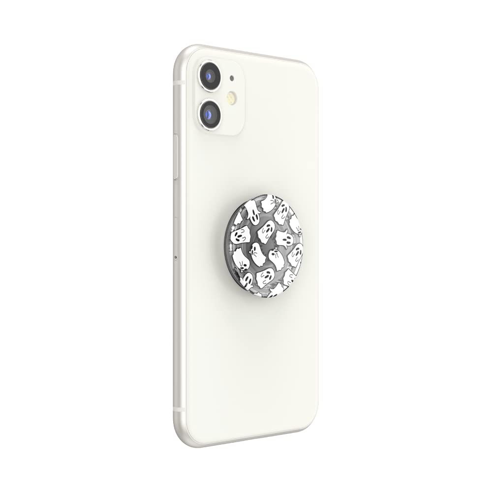 PopSockets Adhesive Phone Grip, Holder, Phone Stand, Halloween - Translucent Ghosted