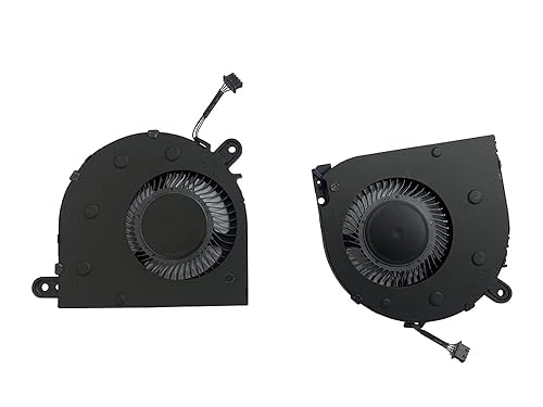 Eclass New Laptop CPU & GPU Cooling Fan for HP Envy x360 15-ed0023dx 15m-ed1013dx 15m-ed1023dx 15m-ed0013dx 15m-ed0023dx 15m-ee0013dx 15m-ee0023dx