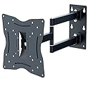 2xhome - Articulating Swivel Swival & Tilt Corner Arm LCD LED 3D Plasma TV TVs Television Monitor Moniter Screen Wall Mount Bracket 23 24 26 30 32 36