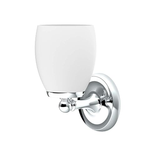 Gatco 1640 Sconce, Single, White/Wall Mounted 6" H x 4.50" W Bathroom Vanity One Sconce Lighting Fixture