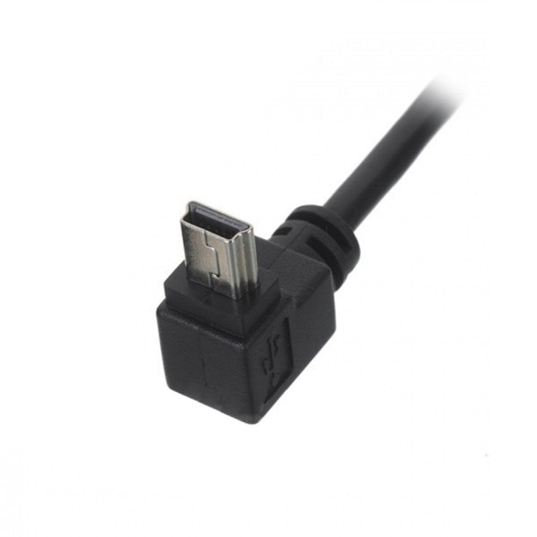 chenyang Mini USB Cable USB 2.0 Male to Mini USB 5 Pin Male 90 Degree UP Angled Charging Data Transfer Extension Cable 0.50M for Dash