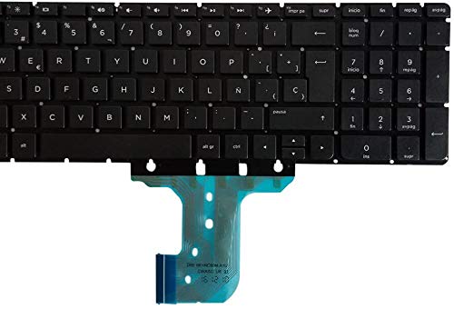 Laptop Replacement Keyboard Fit HP Pavilion TPN-C125 TPN-C126 15-AC 15-AF 15-AY 15-BA 17-X 17-Y Spanish Layout