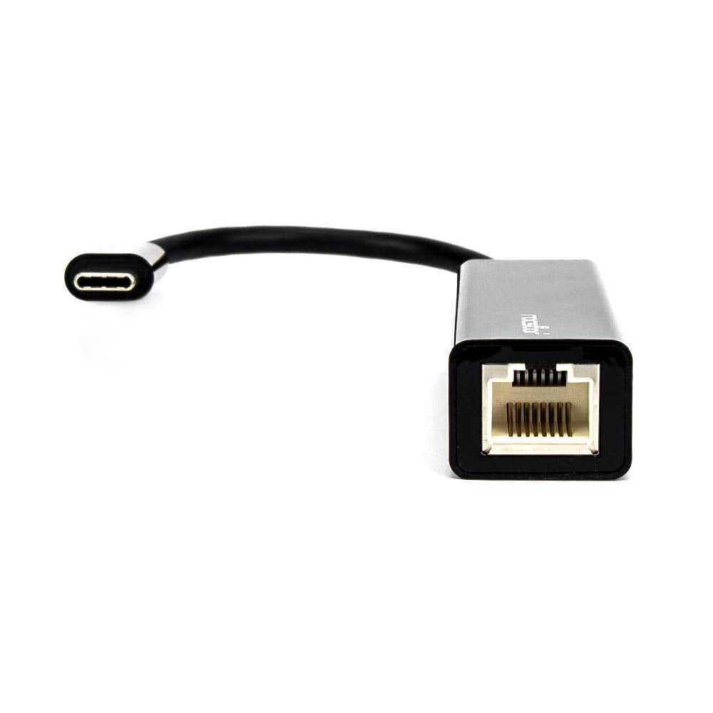 Rocstor Y10A174-B1 Premium USB-C to Gigabit Network Adapter - USB Type-C to Gigabit Ethernet 10/100/1000 Adapter - Compatible with Mac & PC - Plug