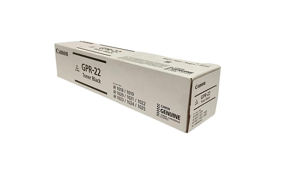 Canon GPR-22 Black Toner Cartridge 8400 Yield for imageRUNNER 1023, 1025