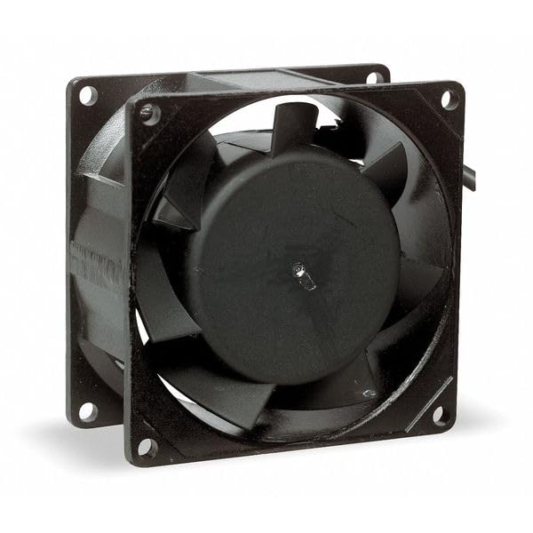 Axial Fan,Square,3-5/8" H,45 CFM