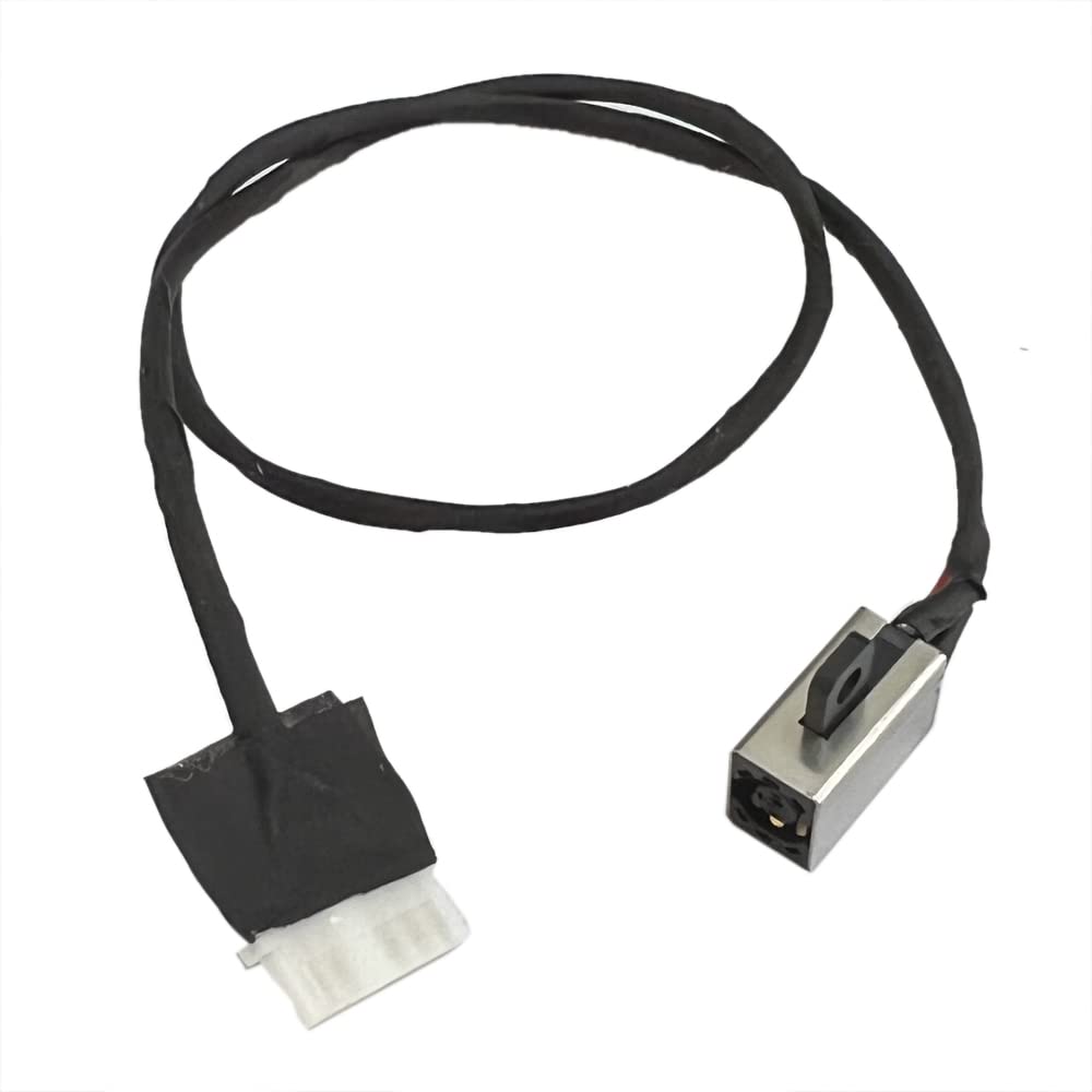 GinTai DC Power Jack w/Cable Socket Plug Charging Port Replacement for Dell Vostro P75G P75G001 P75G002 (Cable Legth 28.5cm)