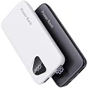 2026 2-Pack 10000mAh Portable Charger with Built in Cables, Travel Essential Battery Pack, 4 Outputs 2 Inputs Slim Power Bank with Cord Wires