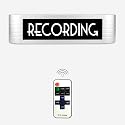 COMSUKI Recording Led Sign Light,Personalized Studio Office Sign,Music Studio Decoration,Broadcast Warning Sign Finished
