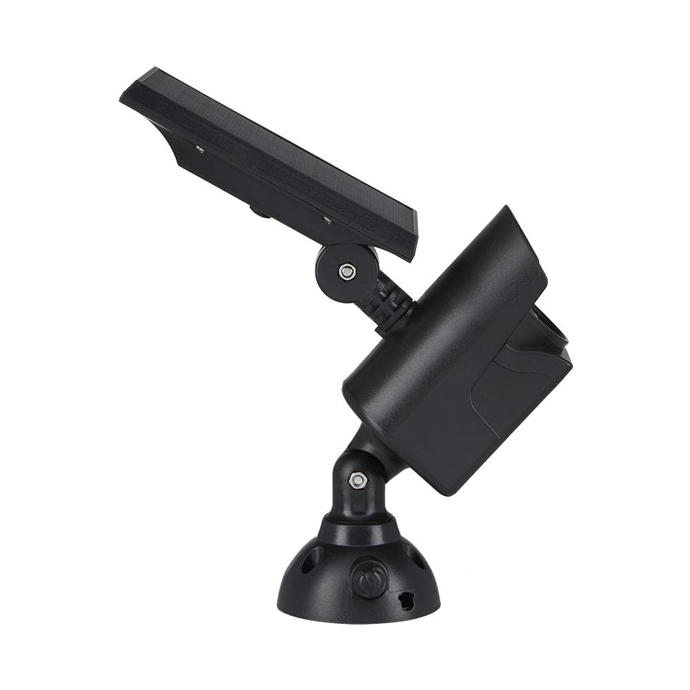 Lumen Logic LED Motion Sensing Solar Security Light (Black) 3000K 200 Lumens for Mounting on House, Garage, Wall, Metal Surface, Tree, Post, Pole or